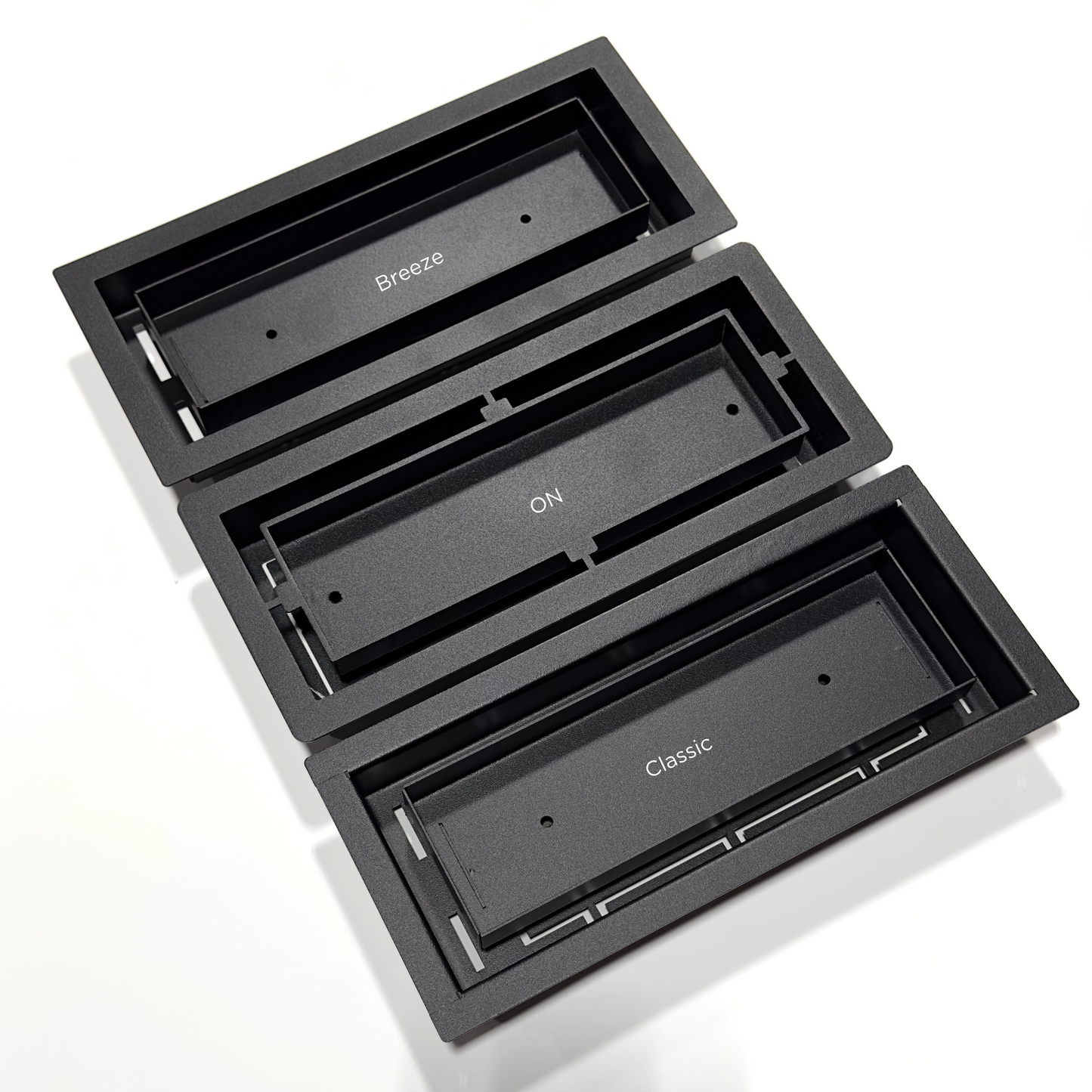 24x47 Classic Drop-in Air Vent, Flush Floor-Matching, All Metal, Floor Vent Cover