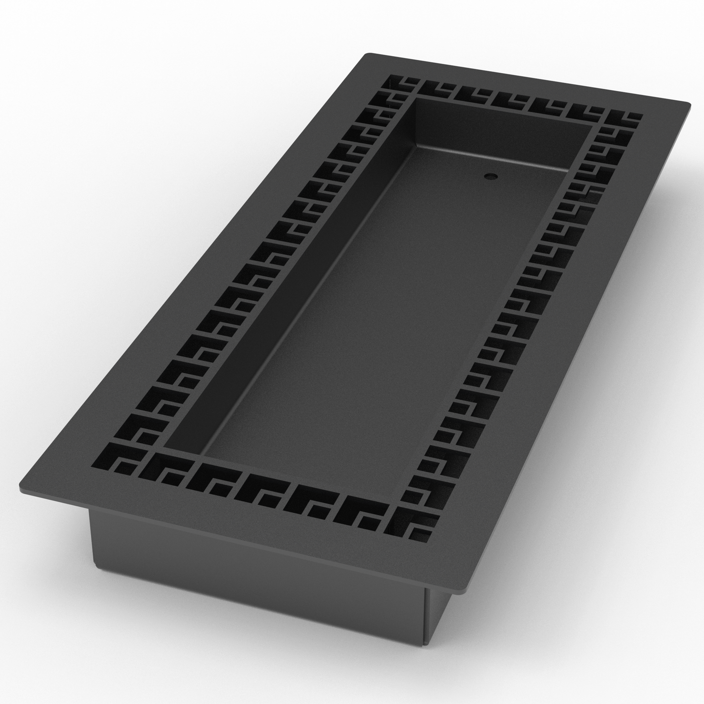 4x10 LÜMIE Floor Vent Cover - Designer Pattern Floor Matching Grille