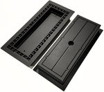 4x10 LÜMIE Floor Vent Cover - Designer Pattern Floor Matching Grille