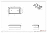 4x8 Undermount Air Vent, Floor-Matching, All Metal, Flush Floor Vent Cover