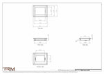 6.5x8 - Wall Vent - Modern Vent Cover -  Return Air Vent - TRM Metal  8x6.5