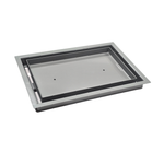 10x12 Classic Drop-in Air Vent, Flush Floor-Matching, All Metal, Floor Vent Cover (12x10)