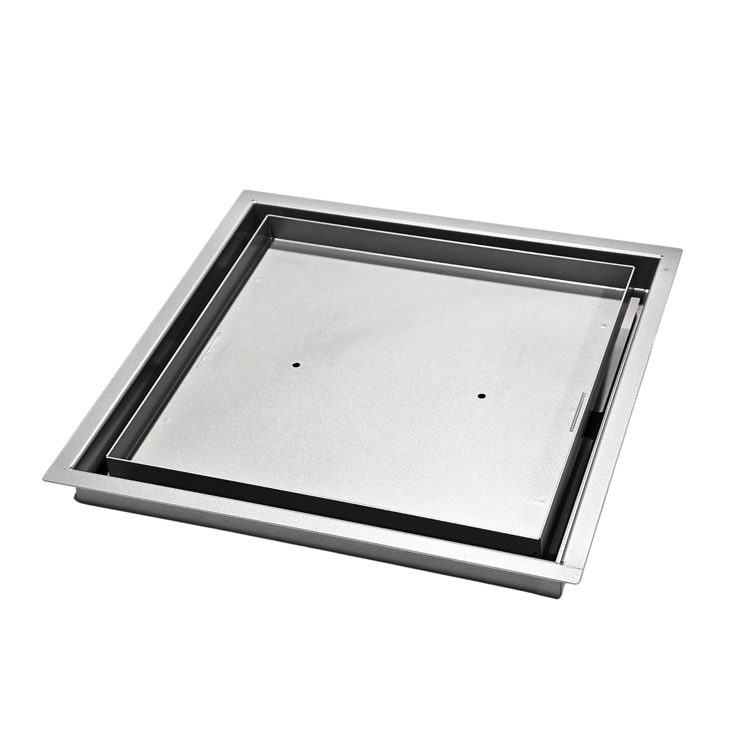20x30 Classic Drop-in Air Vent, Flush Floor-Matching, All Metal, Floor Vent Cover