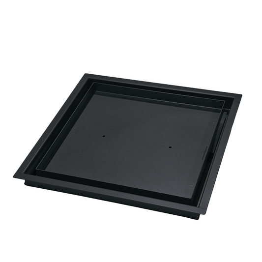 21.5x21.5 - Classic Drop-in Air Vent, Flush Floor-Matching, All Metal, Floor Vent Cover - TRM Metal  21.5x21.5