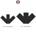 W - Connector Plates