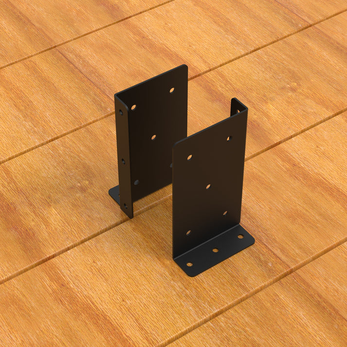 Post Bracket Small Universal Post Brackets - Post Anchor Brackets – TRM Metal Products