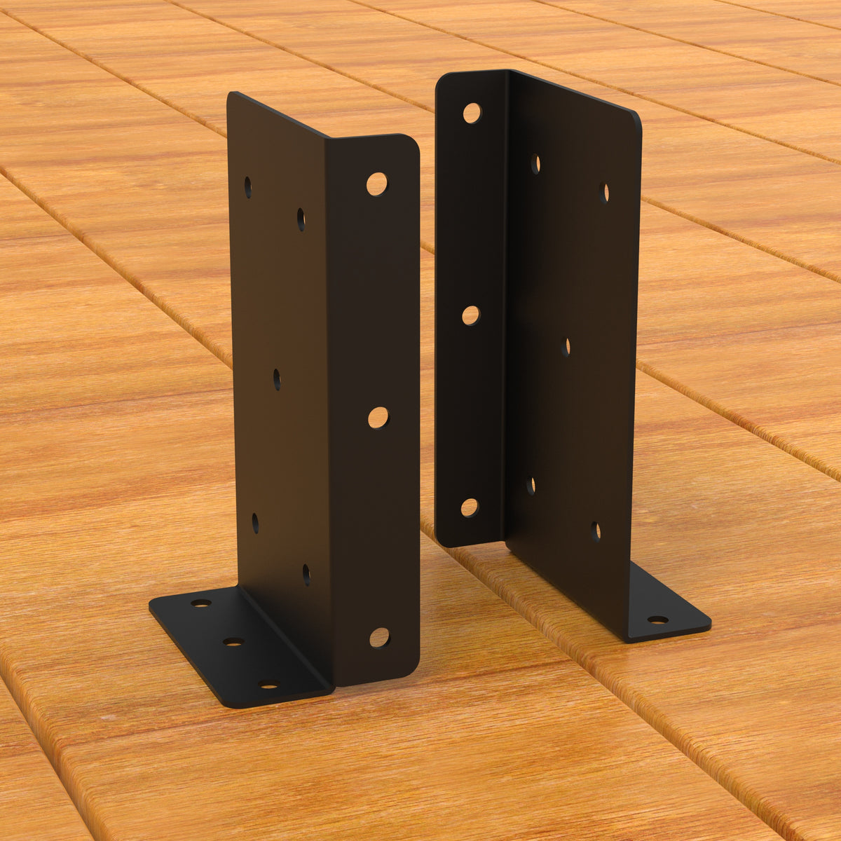 Post Bracket Small Universal Post Brackets - Post Anchor Brackets – TRM Metal Products
