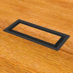 4"X14" Drop-in Air Vent, Flush Floor-Matching, All Metal, Floor Vent Cover