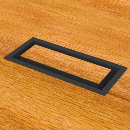 4x66 Classic Drop-in Air Vent, Flush Floor-Matching, All Metal, Floor Vent Cover (66x4)