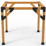 Pergola Kit with Stiffeners - 4x4